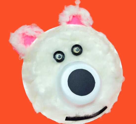 Paper Plate Bear