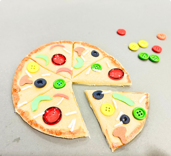 Make Your Own Button Pizza