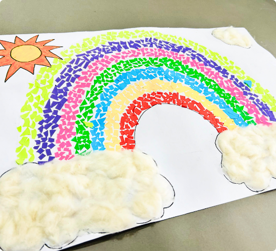 Rainbow Collage