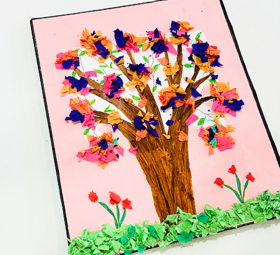 Paper Tearing Art