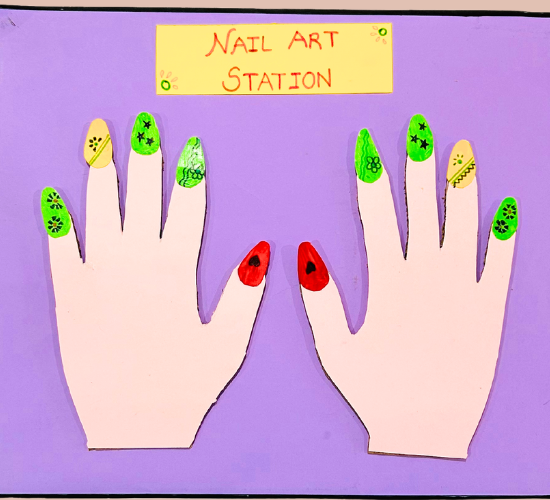 Nail Art on Board