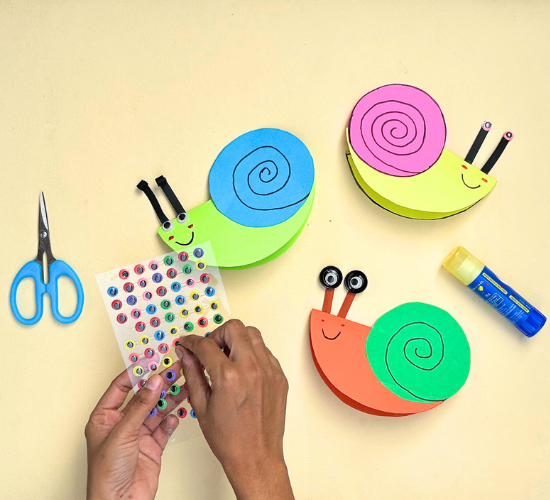 Make A Paper Snail Activity