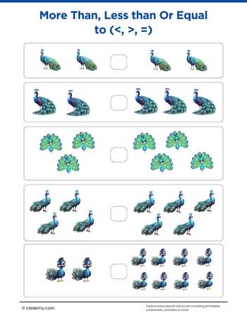 More Than, Less than Or Equal to - Peacock