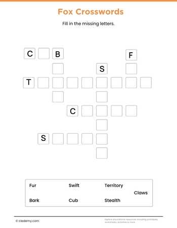 Fox Mini Crosswords Puzzle