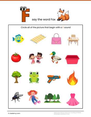 Circle the Picture - Fox