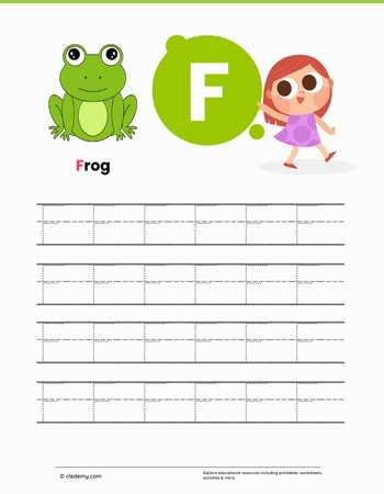 Frog- First Letter