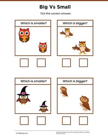 Big or Small- Owl