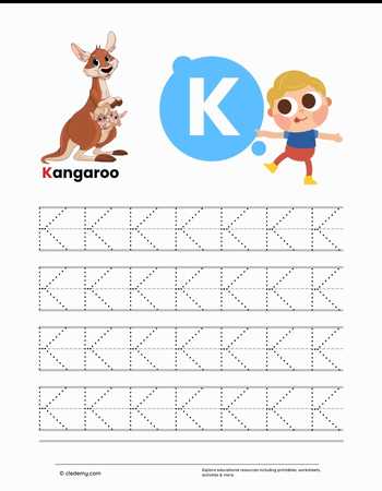 Kangaroo- First Letter