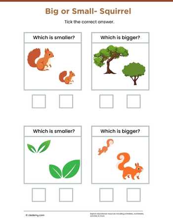 Big or Small- Squirrel