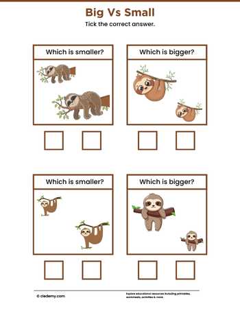 Big or Small- Sloth