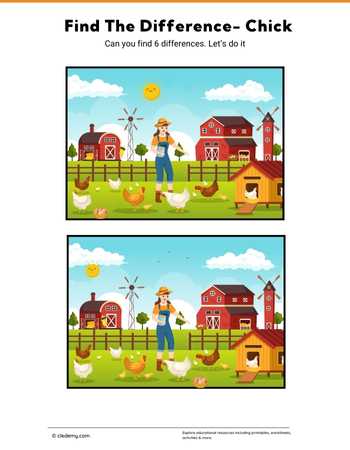 Find the Difference- Chick