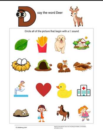 Circle the Picture - Deer