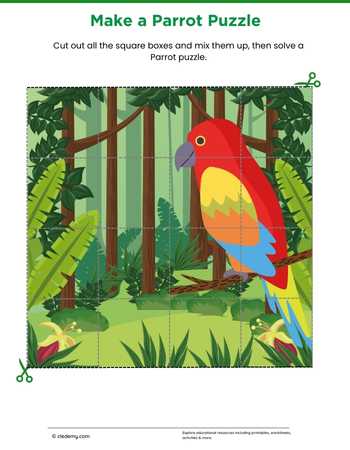 Parrot Jigsaw Puzzle