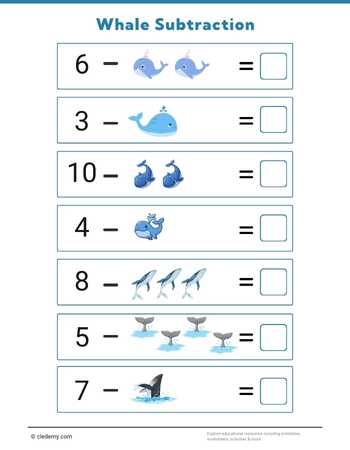 Whale Subtraction
