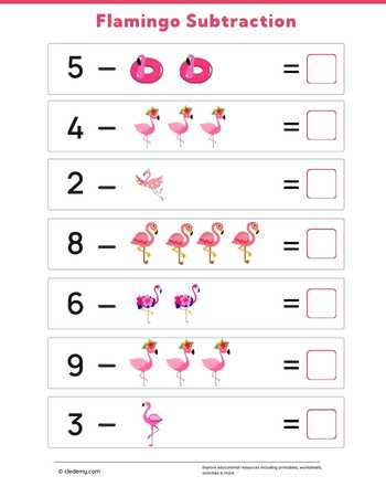 Flamingo Subtraction