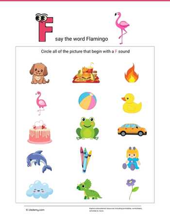 F Say the Word Flamingo