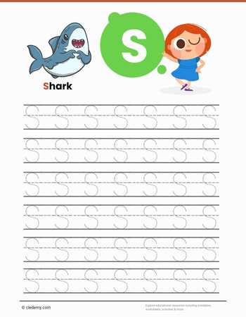 Shark- First Letter
