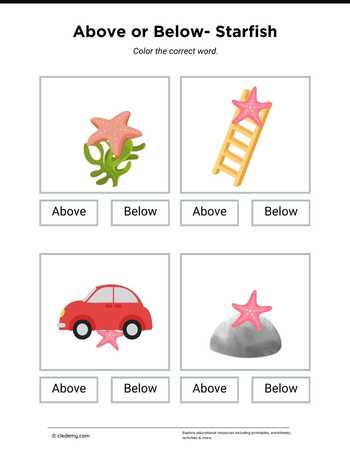 Above or Below- Starfish