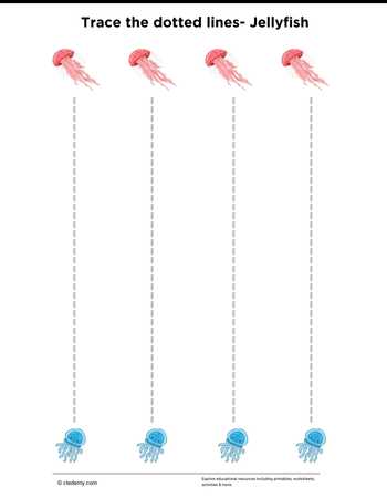 Trace Straight Line-Jellyfish