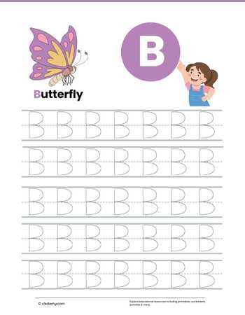 Butterfly- First Letter