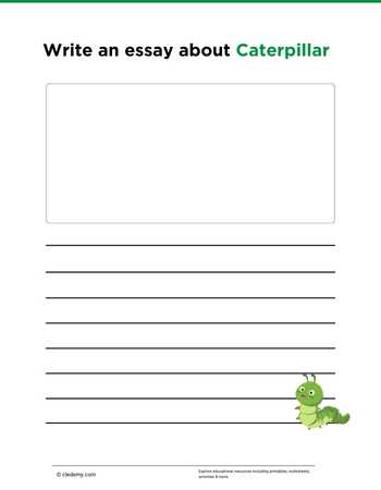 Write an Essay About Caterpillar