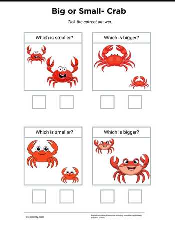 Big or Small- Crab