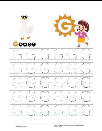 Goose - First Letter