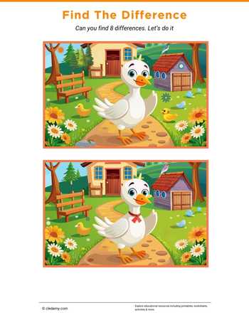 Find The Difference- Goose