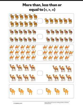 More Than, Less than Or Equal-Camel