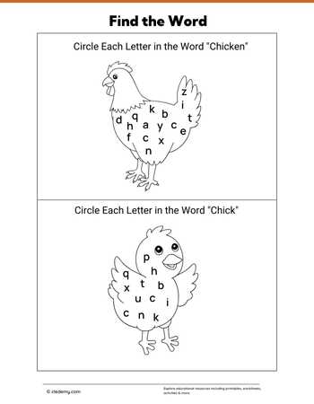 Find the word- Chicken