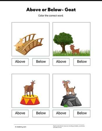 Above or Below- Goat