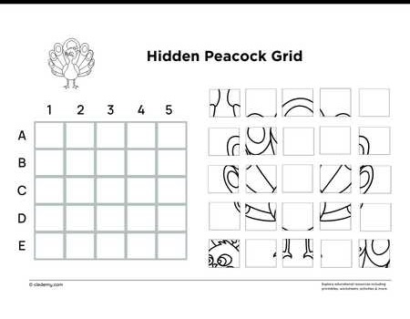 Hidden Peacock Grid