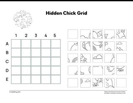 Hidden Chick Grid
