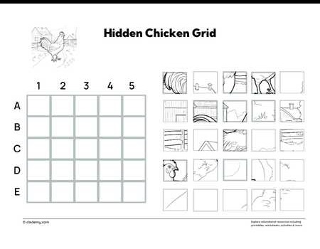 Hidden Chicken Grid