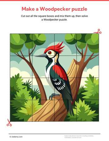 Woodpecker Jigsaw Puzzle