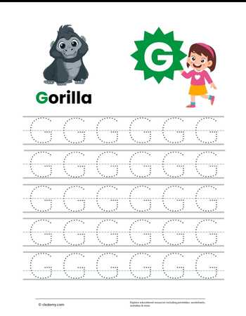 Gorilla - First Letter