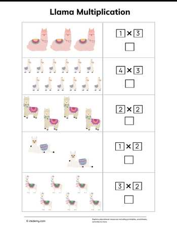 Llama Multiplication
