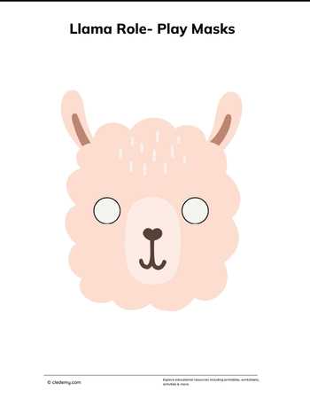 Llama Role Play Mask