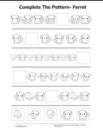 Complete The Pattern- Ferret