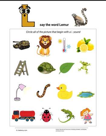 L Say the Word Lemur
