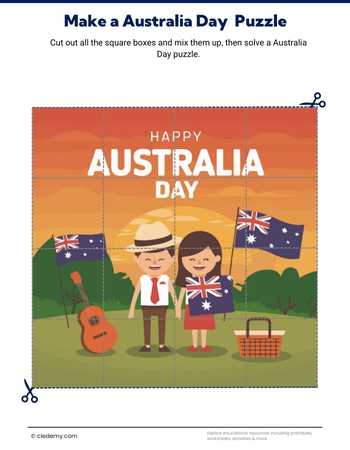 Australia Day Jigsaw Puzzle