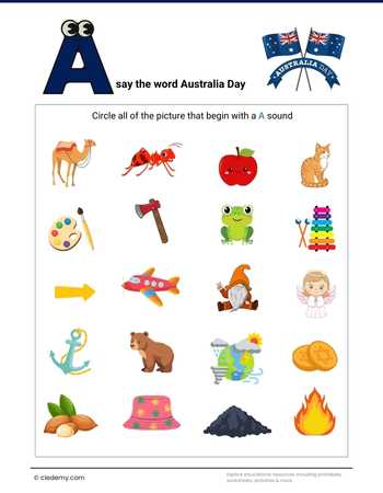 A Say the Word Australia Day