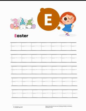 Easter- First Letter