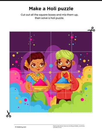 Holi Jigsaw Puzzle