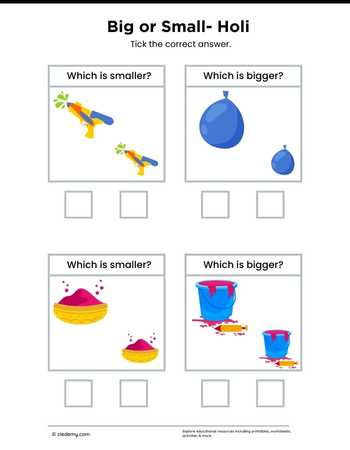 Big or Small- Holi