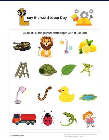 L Say the Word Labor Day