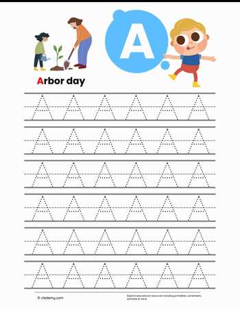 Arbor day - First Letter
