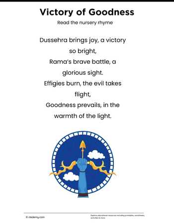 Rhyme on Dussehra