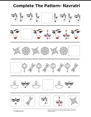 Complete The Pattern- Navratri