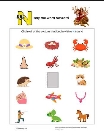 Circle the Picture- Navratri
